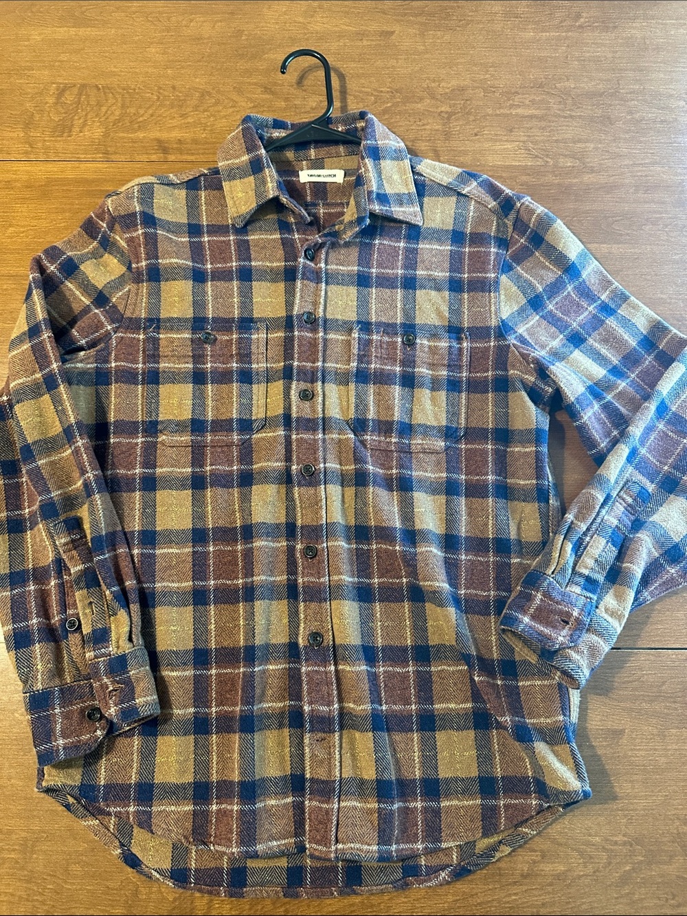 Taylor stitch utility shirt flannel M